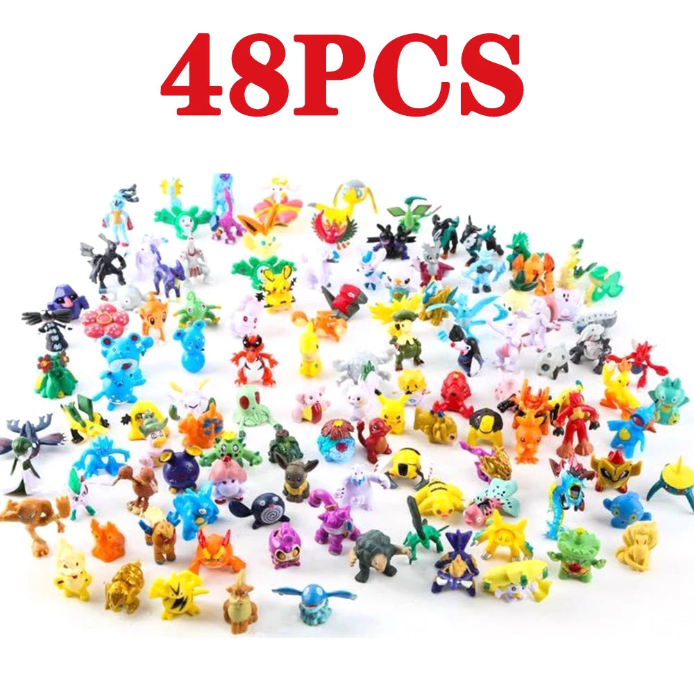 144 PCS, figuras Pokémon