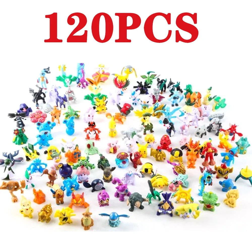 144 PCS, figuras Pokémon
