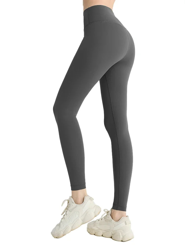 Malla de yoga para mujer de cintura alta y transpirable.