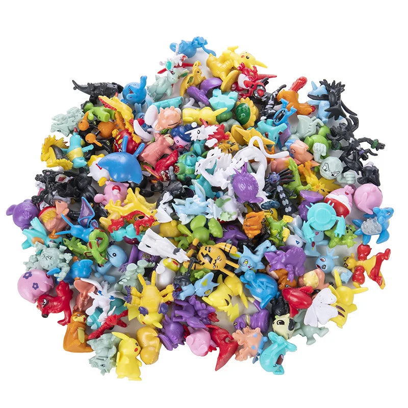 144 PCS, figuras Pokémon