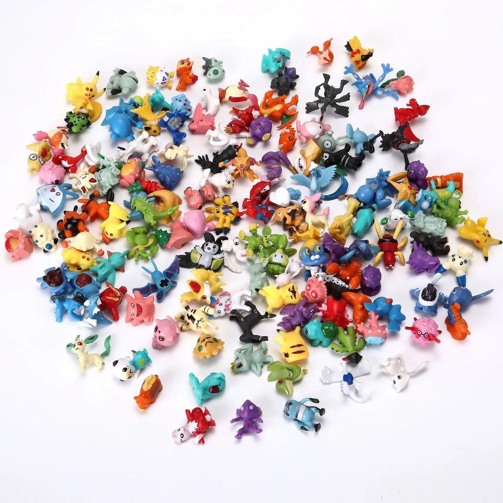 144 PCS, figuras Pokémon