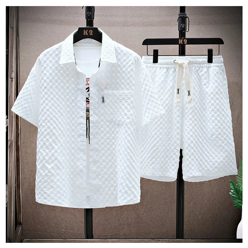 Conjunto de Ropa Deportiva para Hombre Ligera de Verano