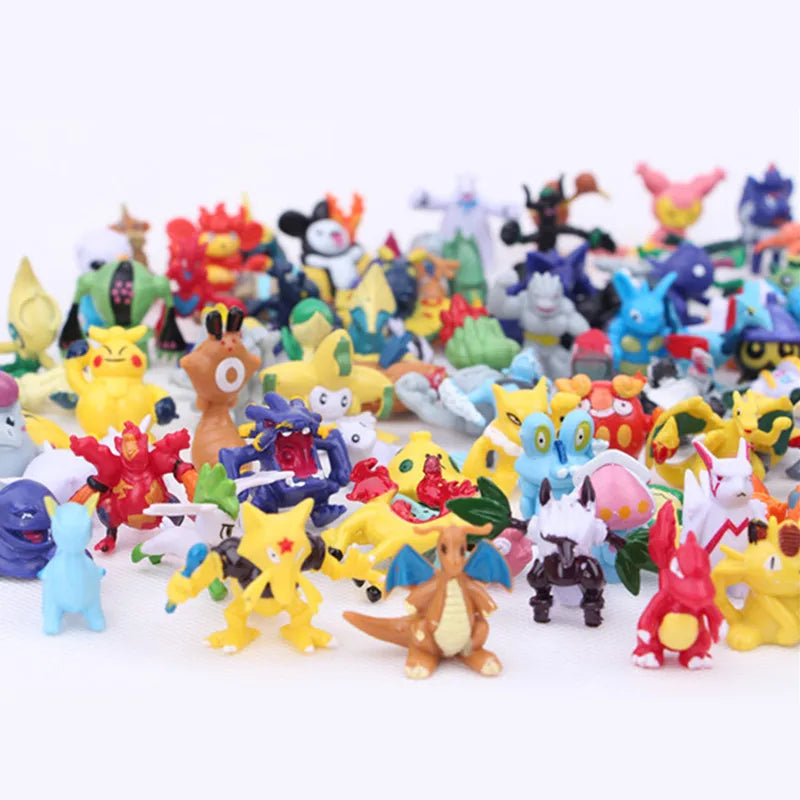 144 PCS, figuras Pokémon