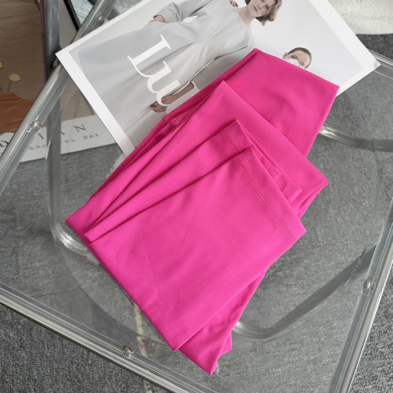 Leggings de Yoga de verano de cintura alta, secado rápido.
